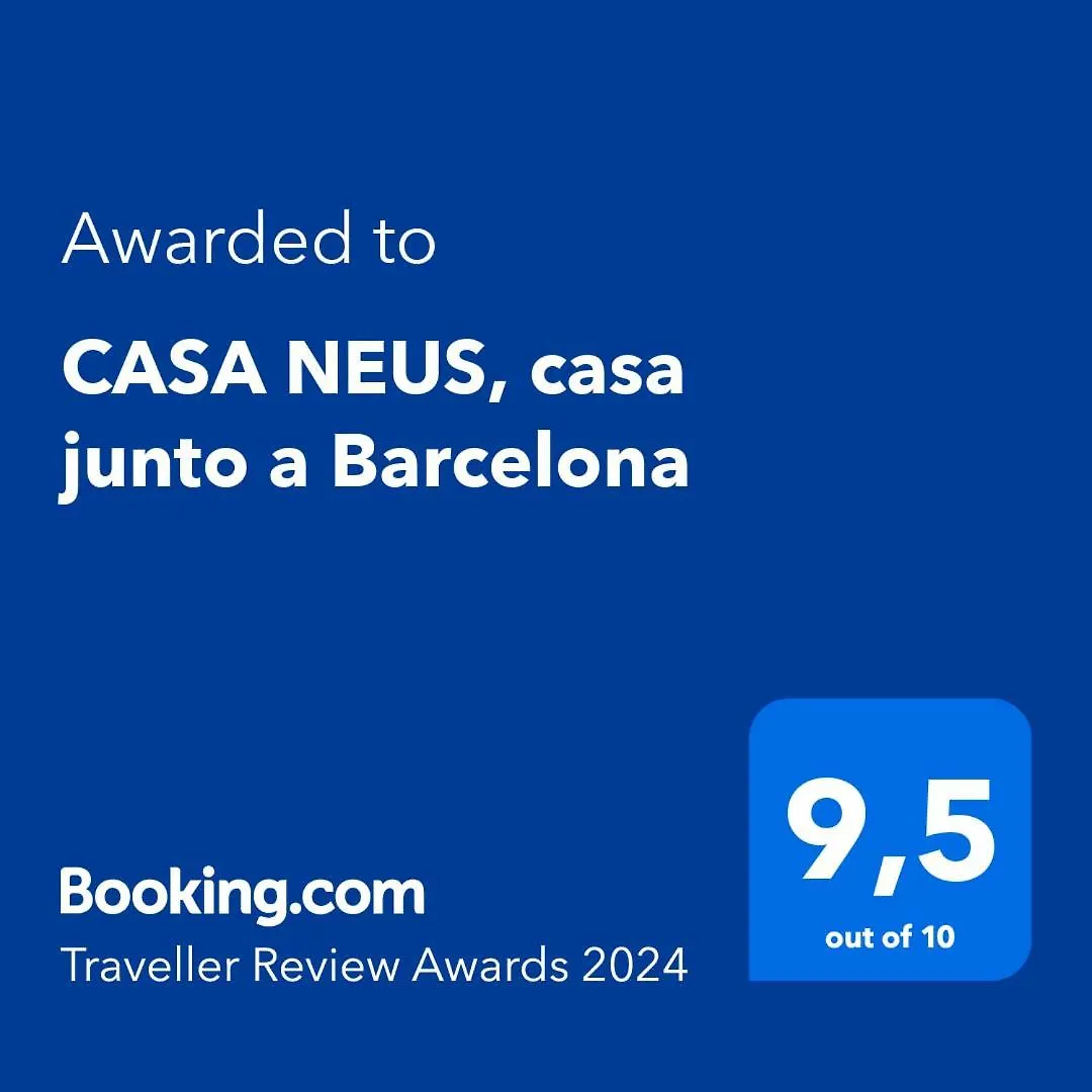 Villa Casa Neus, Casa Cerca De Barcelona Sant Feliu de Llobregat